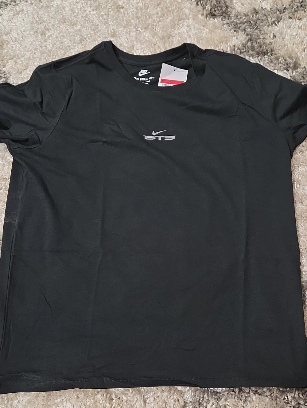 BTS x Nike, Nike Black BTS Short-Sleeve Performance Tee